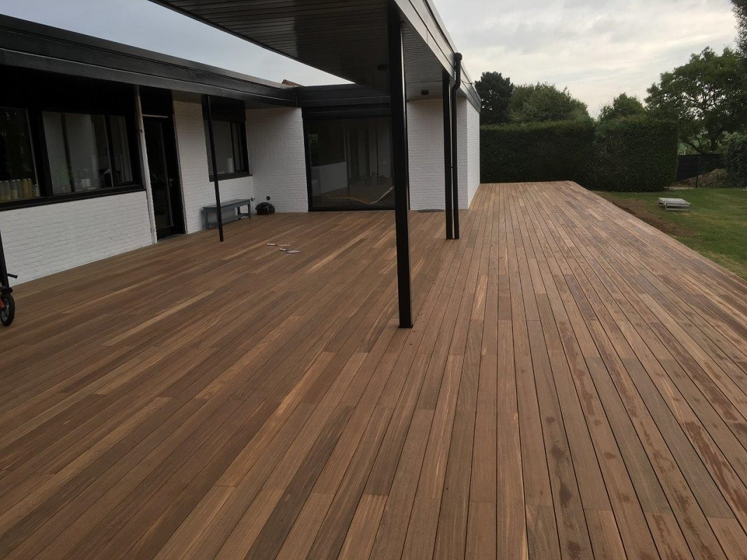 Террасная доска Ekzofloor Ормозия без покрытия 19х120х1200-2100